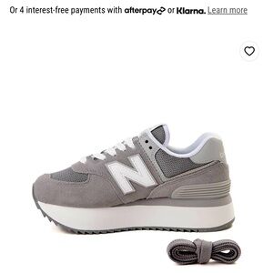 NEW BALANCE 574+ PLATFORM ***SKY BLUE***